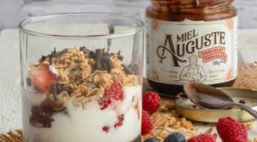 Parfait Yogourt au Miel Auguste au chocolat