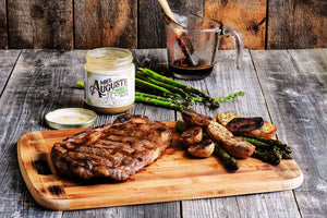 Grillades épices boréales glacées au miel Auguste à l'érable