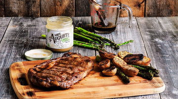 Grillades épices boréales glacées au miel Auguste à l'érable