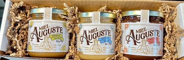 Coffret Trio Miel Auguste