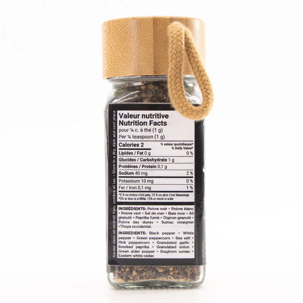 Poivre Forestier - Épices du Guerrier (60g Pot en verre)