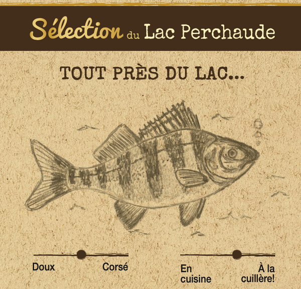 SÉLECTION du Lac Perchaude - DÉGUSTATION - 110g